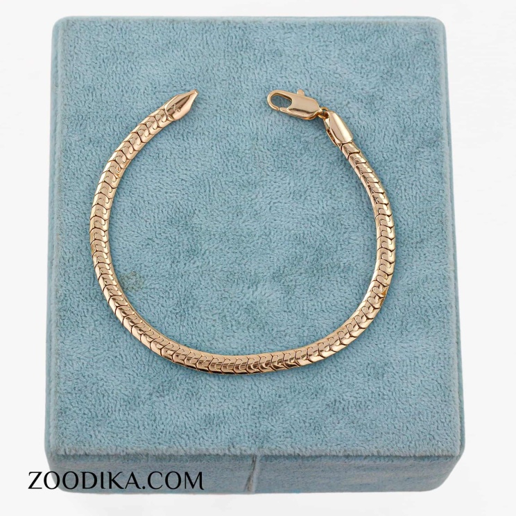 دستبند ماری ژوپینگ طلایی رنگ ثابت