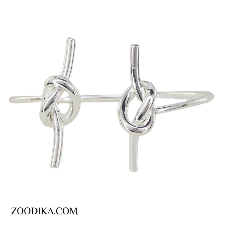 بنگل استیل فشن ساده مدل گره جدید