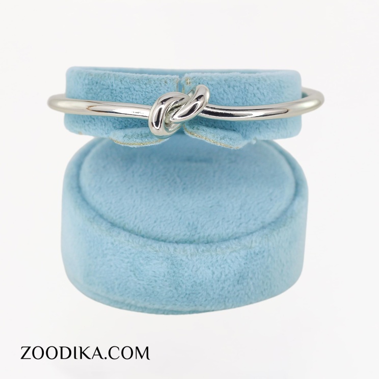 بنگل دخترانه فشن طرح گره رنگ ثابت فری سایز