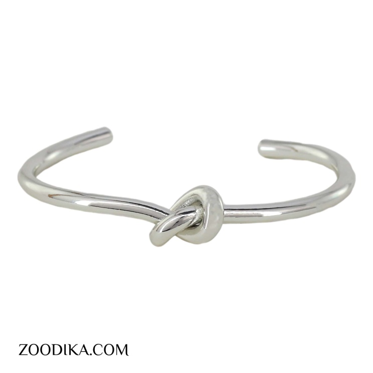 بنگل دخترانه فشن طرح گره رنگ ثابت فری سایز