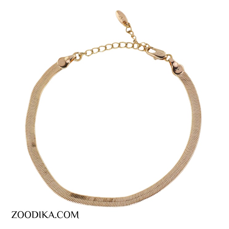 دستبند هرینگبون ژوپینگ طلایی