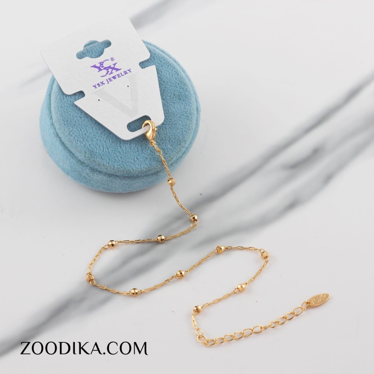 پابند دخترانه طرح گوی وای اس ایکس طلایی