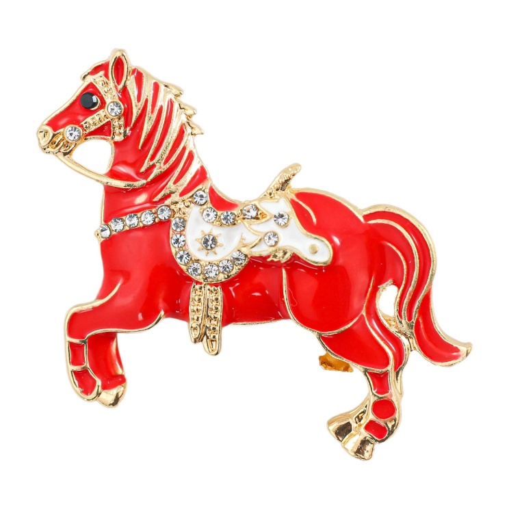 گل سینه زنانه مدل پروانه مرواریدی