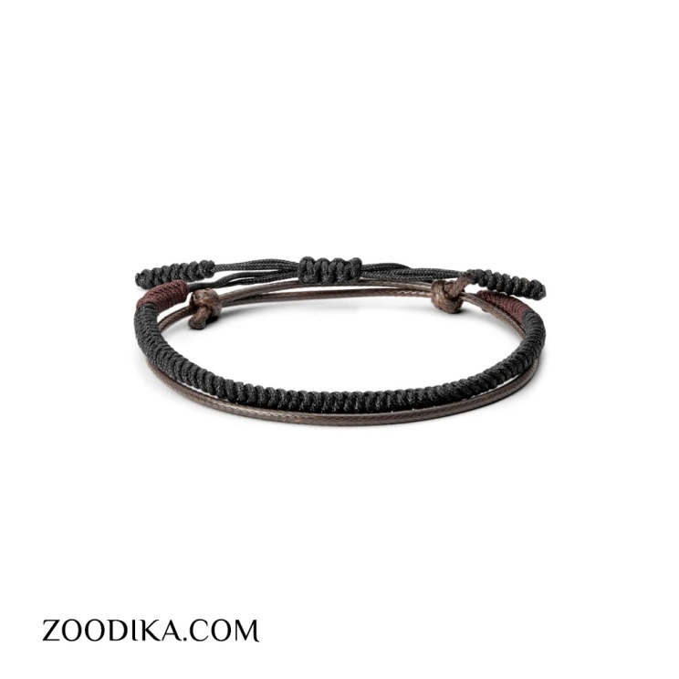 دستبند مردانه بندی مدل شنتیا کد AD21