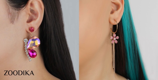 pink earrings1